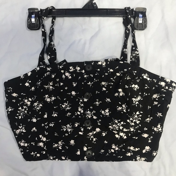 GARAGE crop black tank - Picture 5 of 8